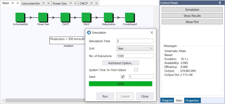 Engineering Sample Ram RAM Analysis for an Offshore Platform - AssetStudio